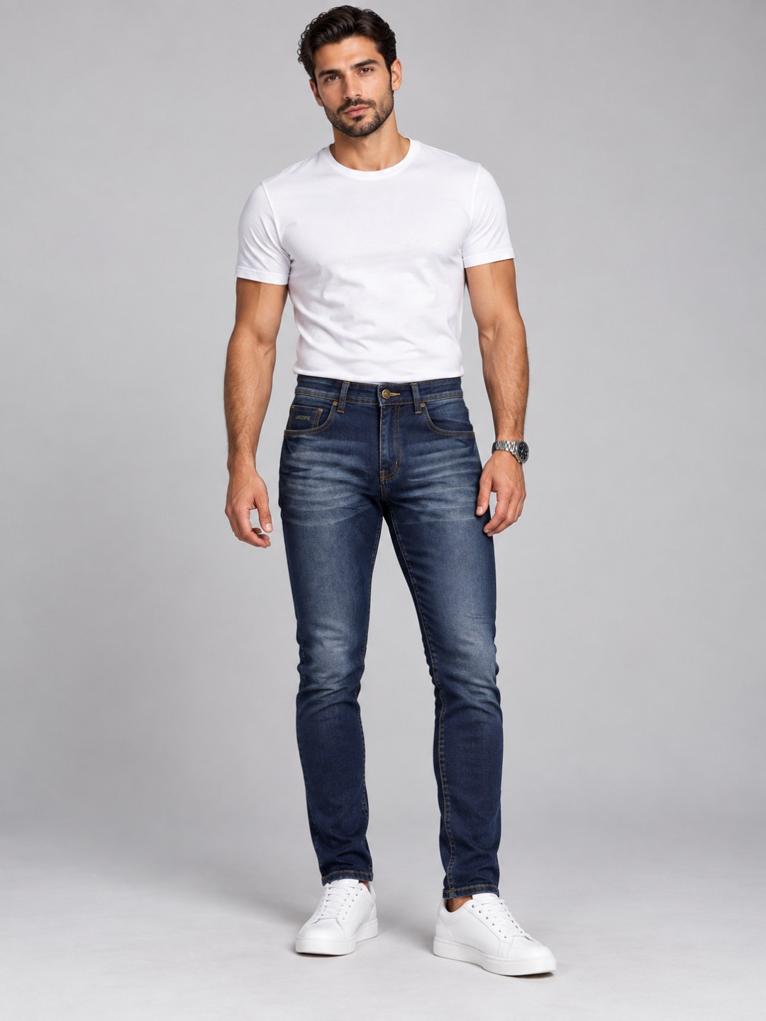 Calça Jeans Masculina Lacoste Skinny — foto 2