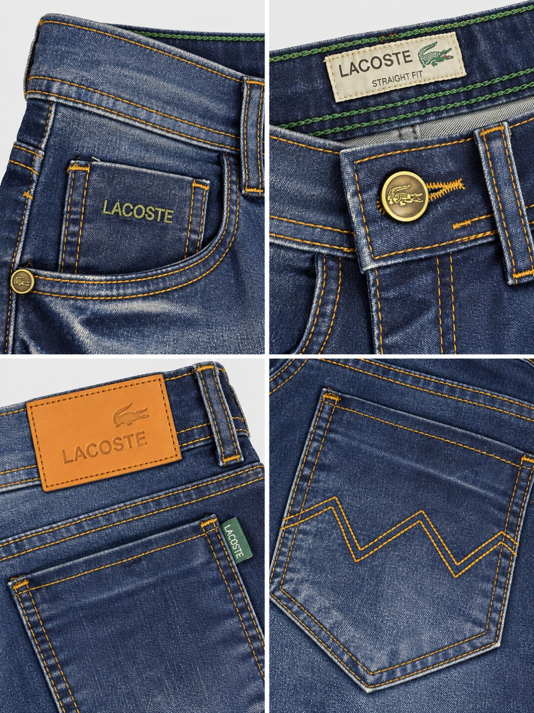 Calça Jeans Masculina Lacoste Skinny — foto 5