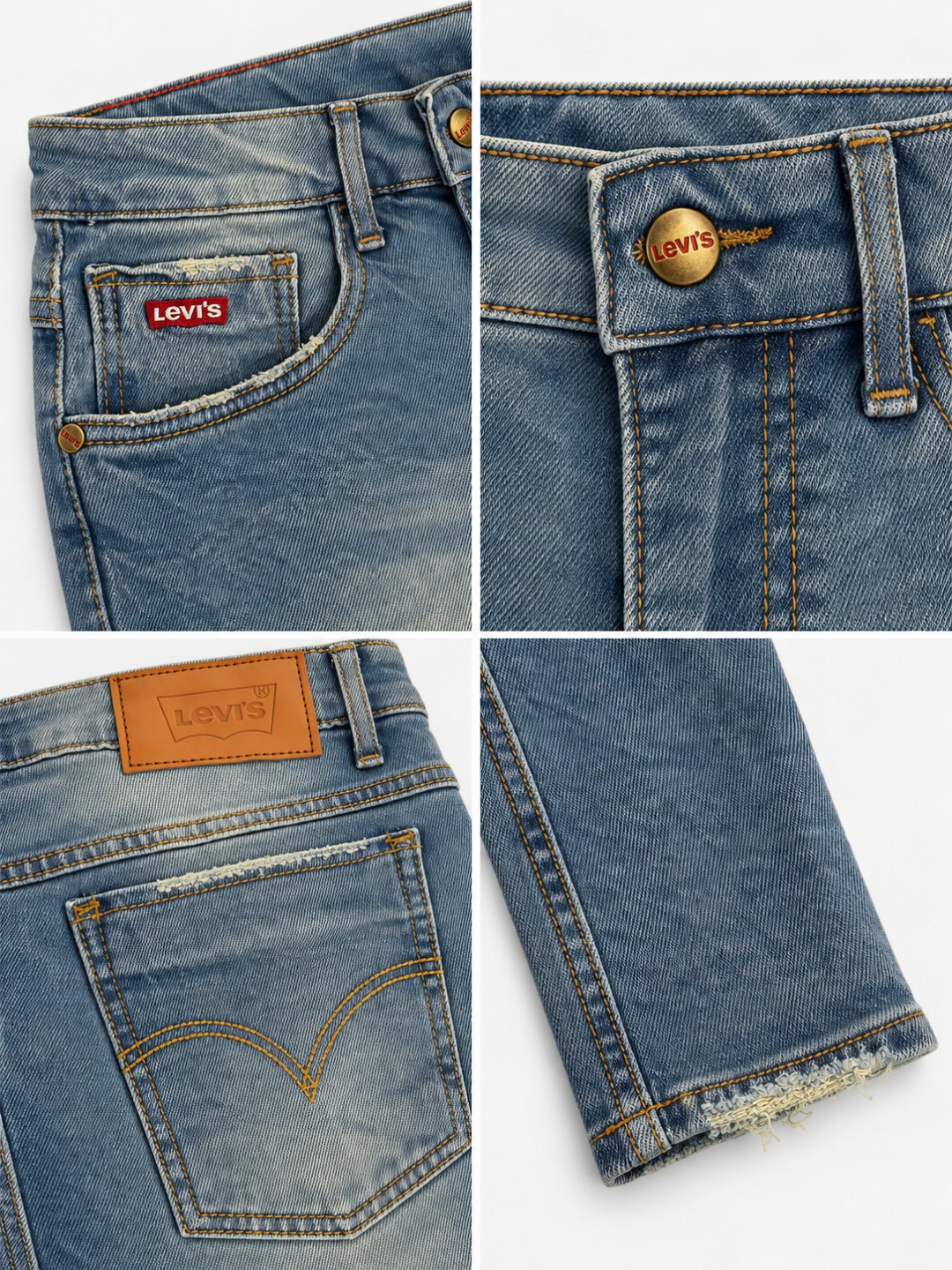 Calça Jeans Masculina Levi’s Skinny — foto 4