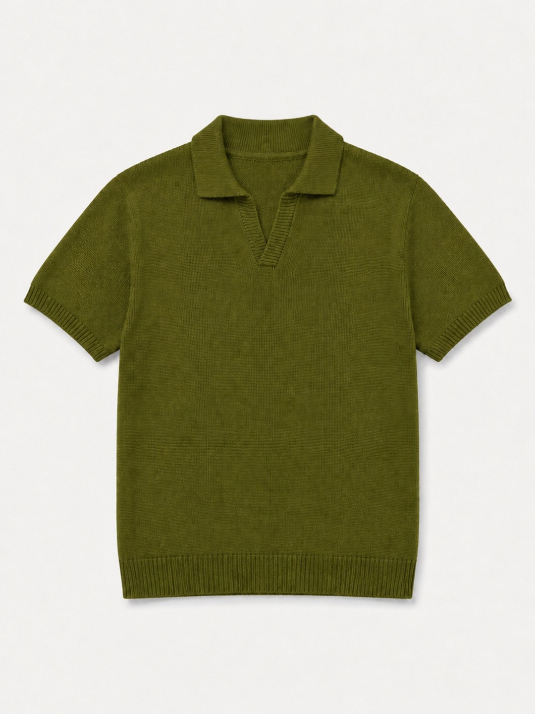 Camisa Tricô Polo Zara - Verde 