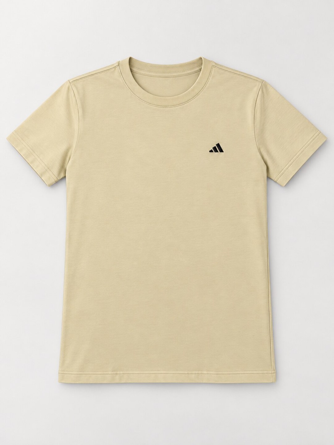 Camiseta Adidas Essential- Caqui Claro 