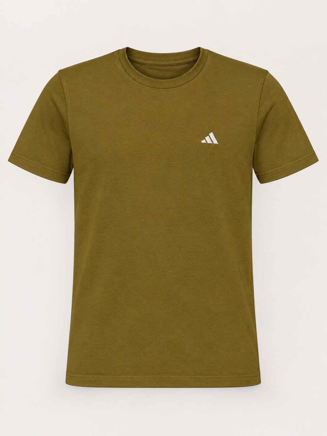 Camiseta Adidas Essential- Caqui Escuro 