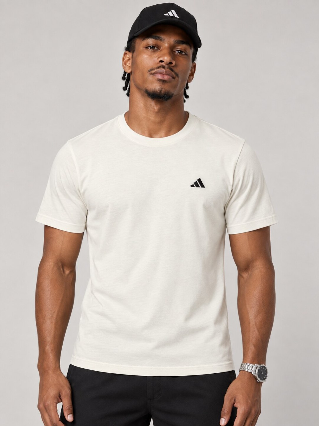 Camiseta Adidas Essential- Off — foto 2