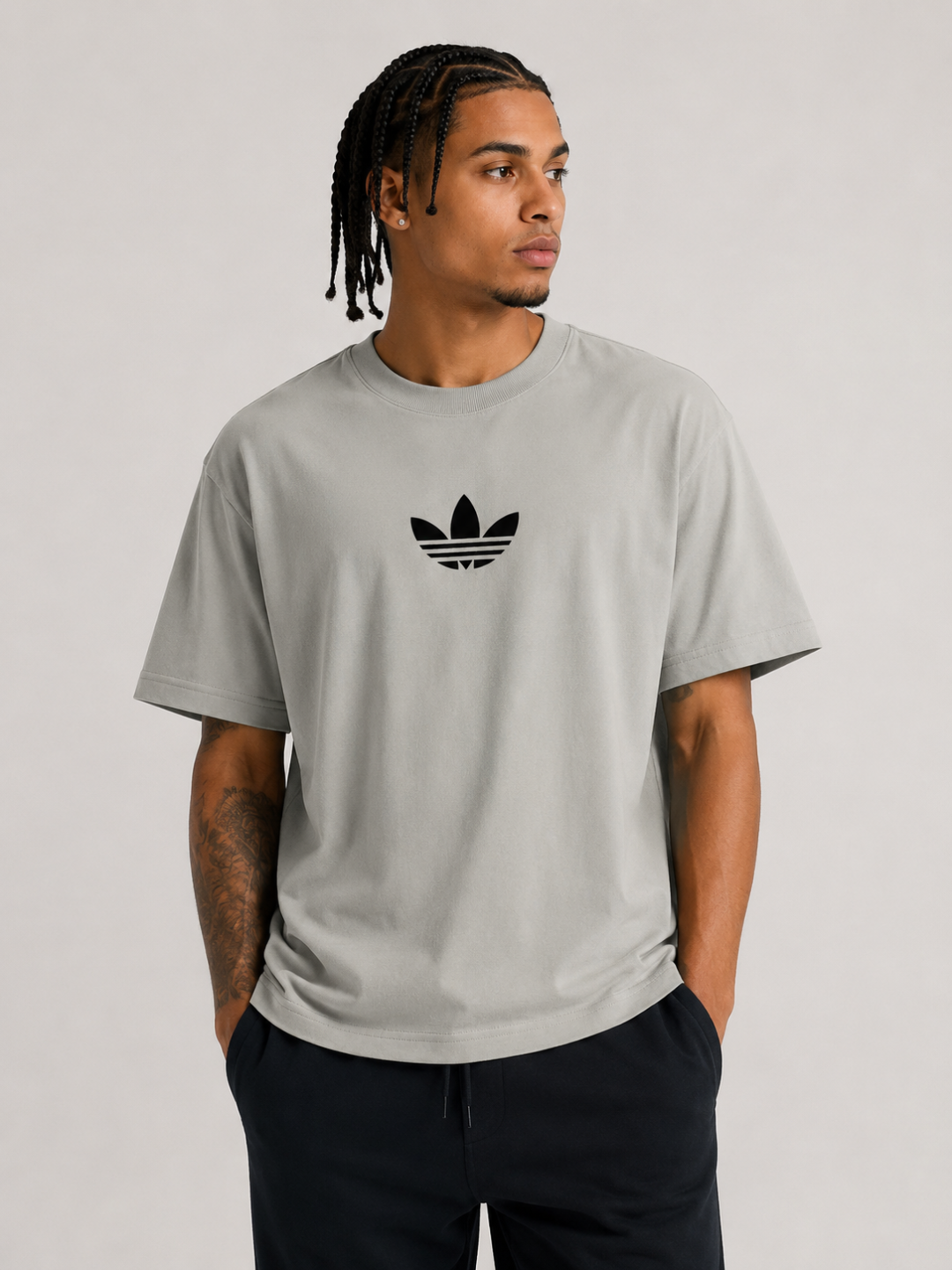 Camiseta Adidas Originals - Cinza  — foto 4
