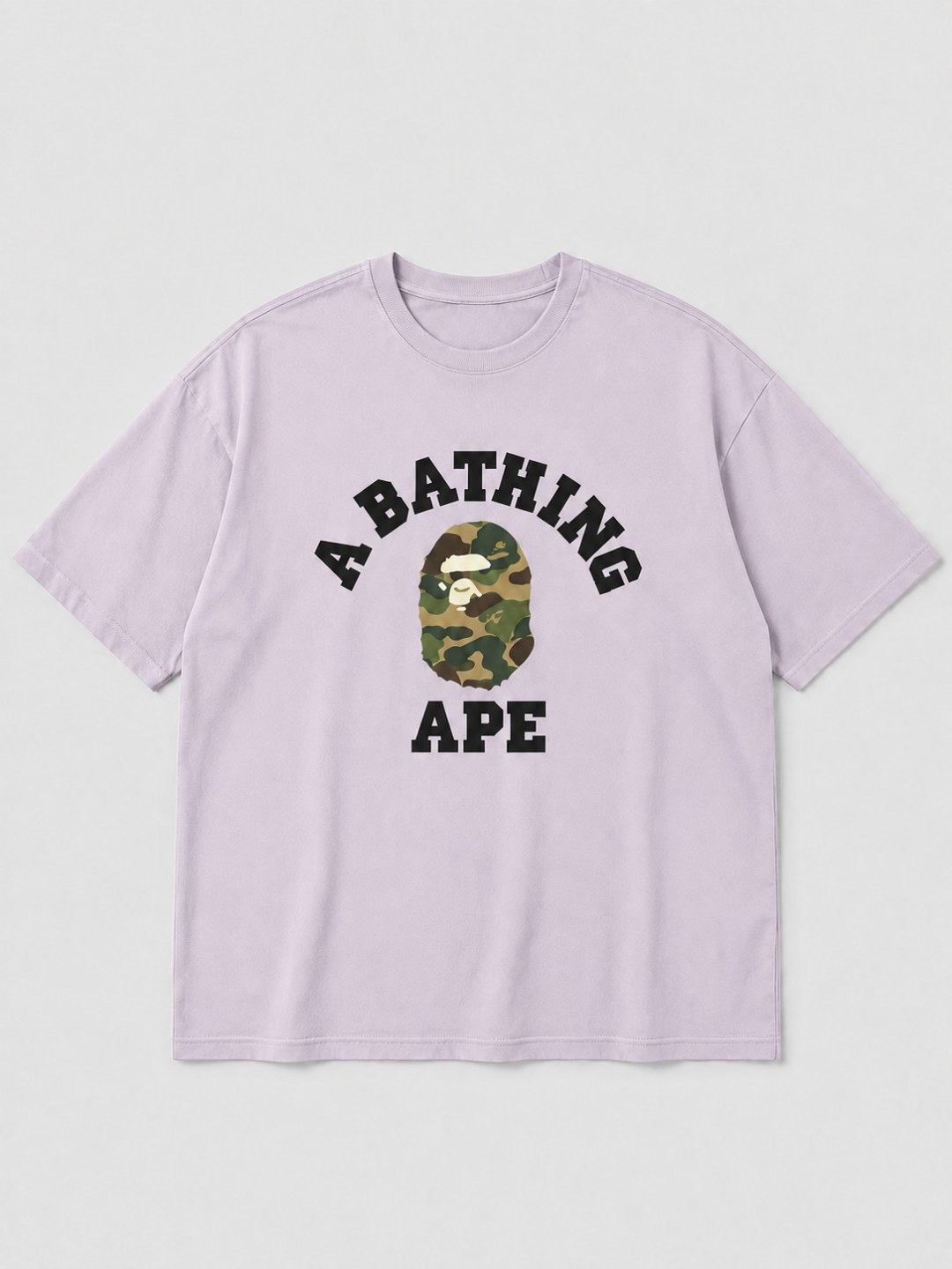 Camiseta Bape- Lilás 
