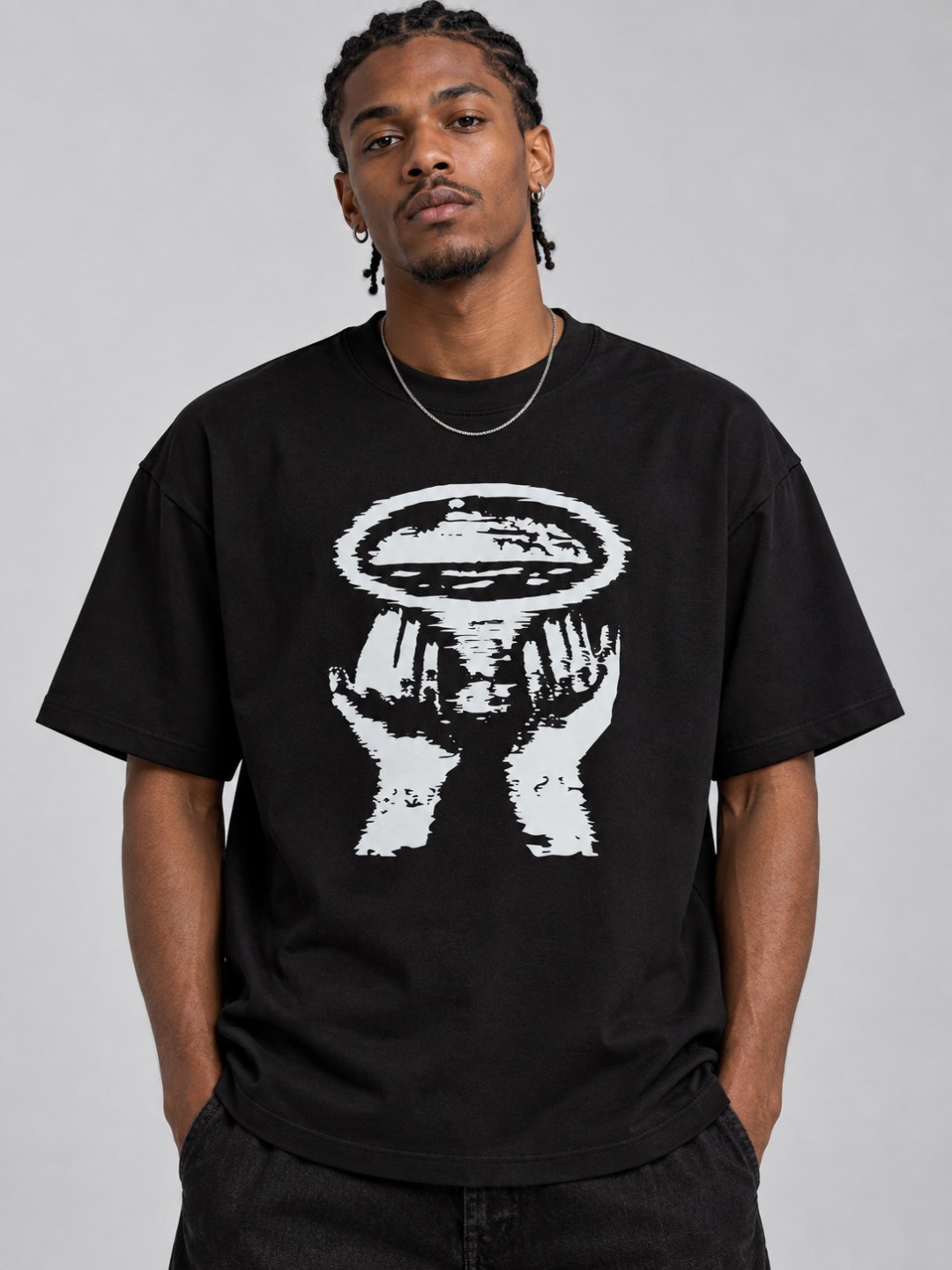 Camiseta Corteiz Oversized Orbital