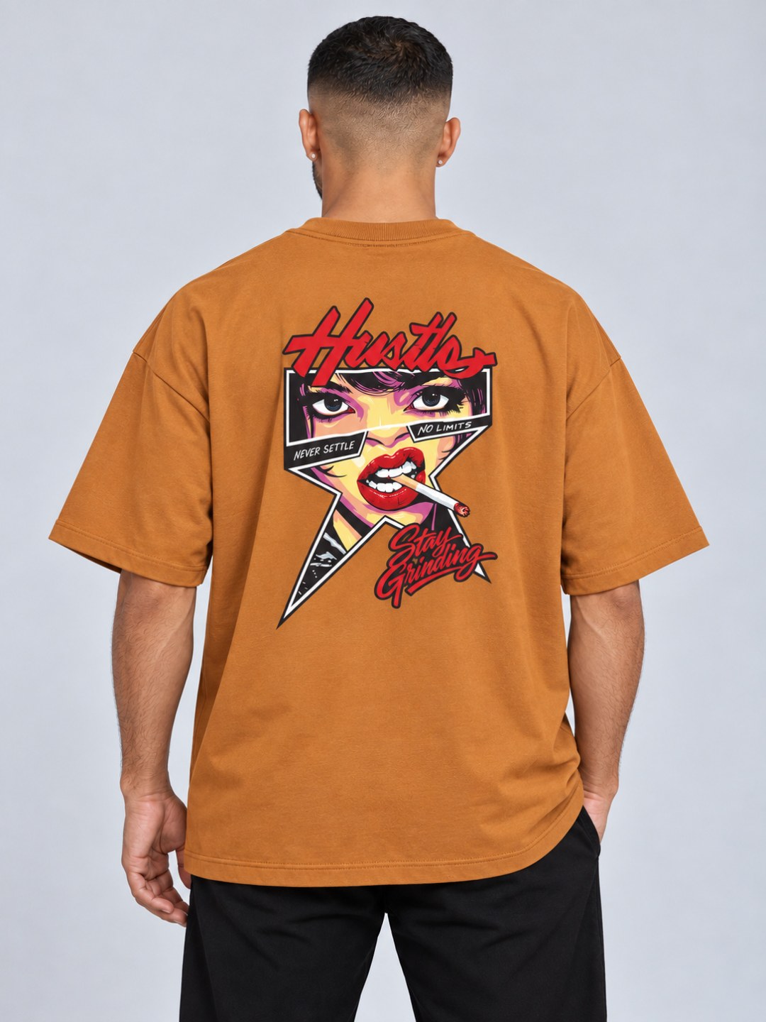 Camiseta Hellstar Oversized Hustle  — foto 6