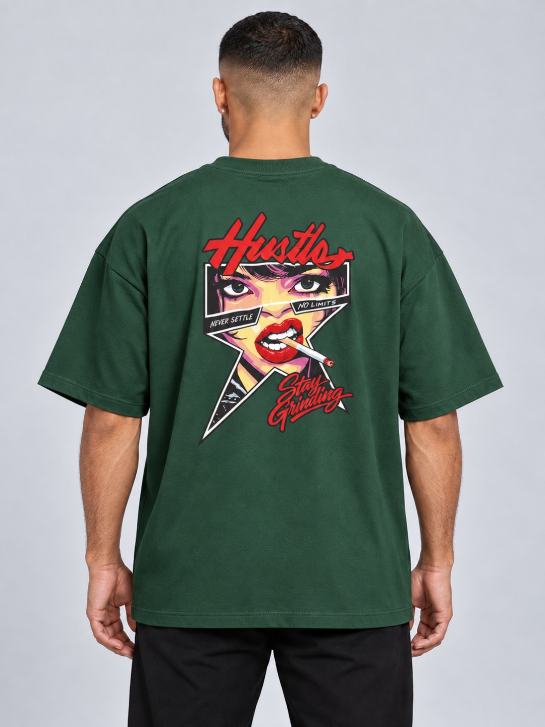 Camiseta Hellstar Oversized Hustle  — foto 7