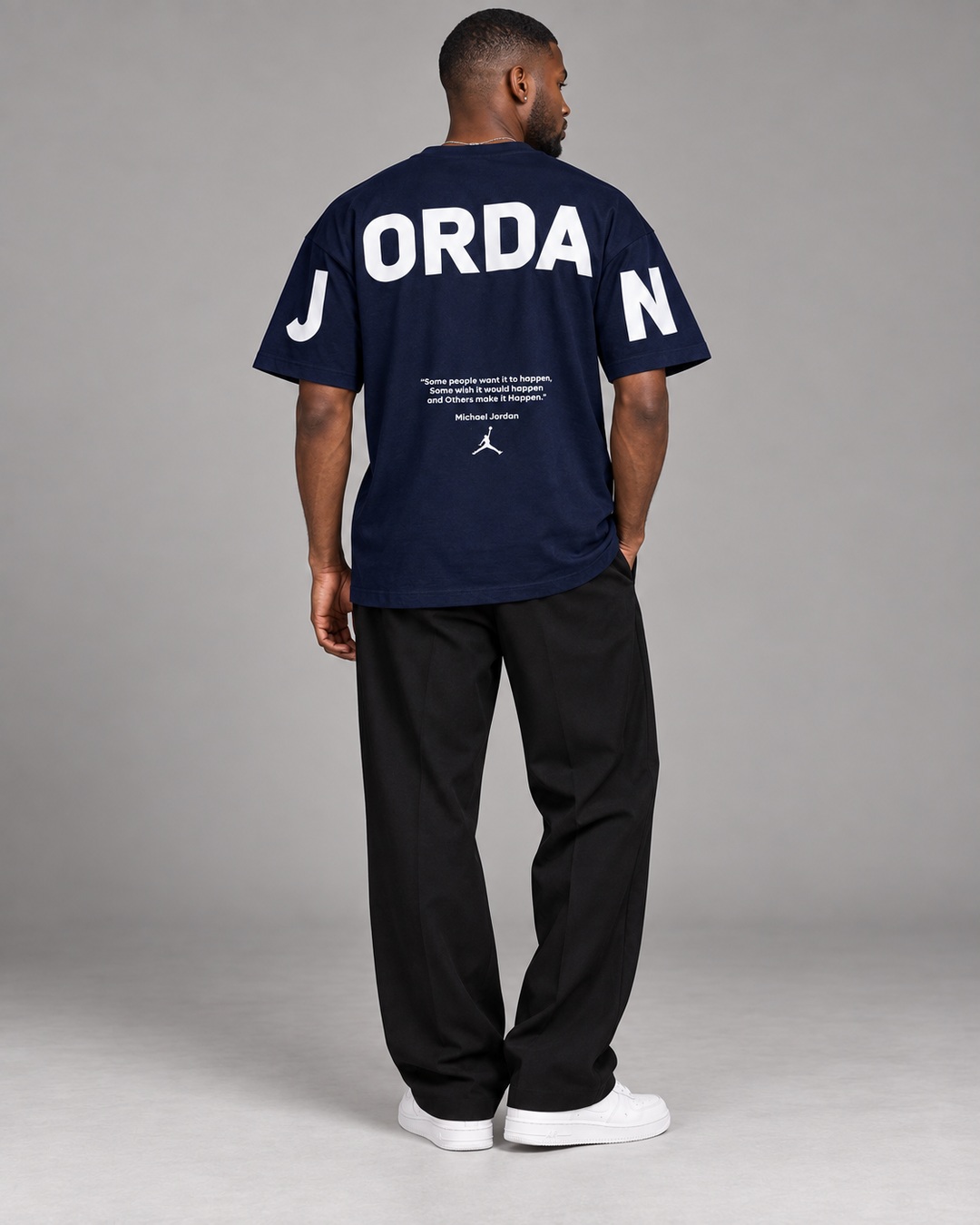 Camiseta Jordan Legacy Mindset- Marinho  — foto 2