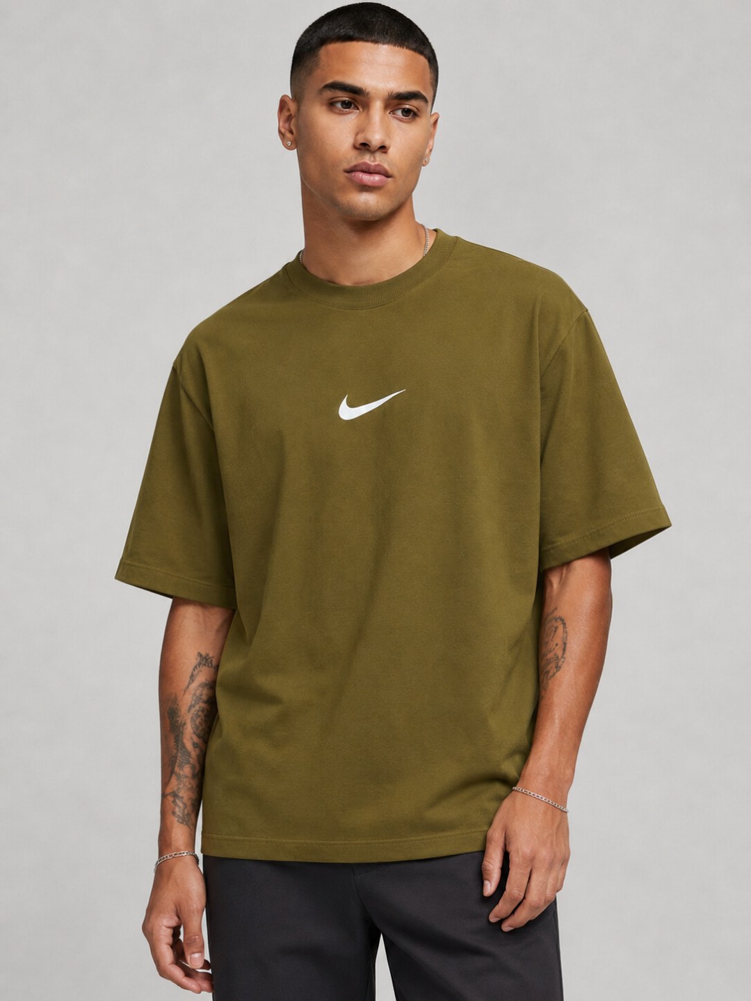Camiseta Nike FREAK- Caqui Escuro  — foto 4