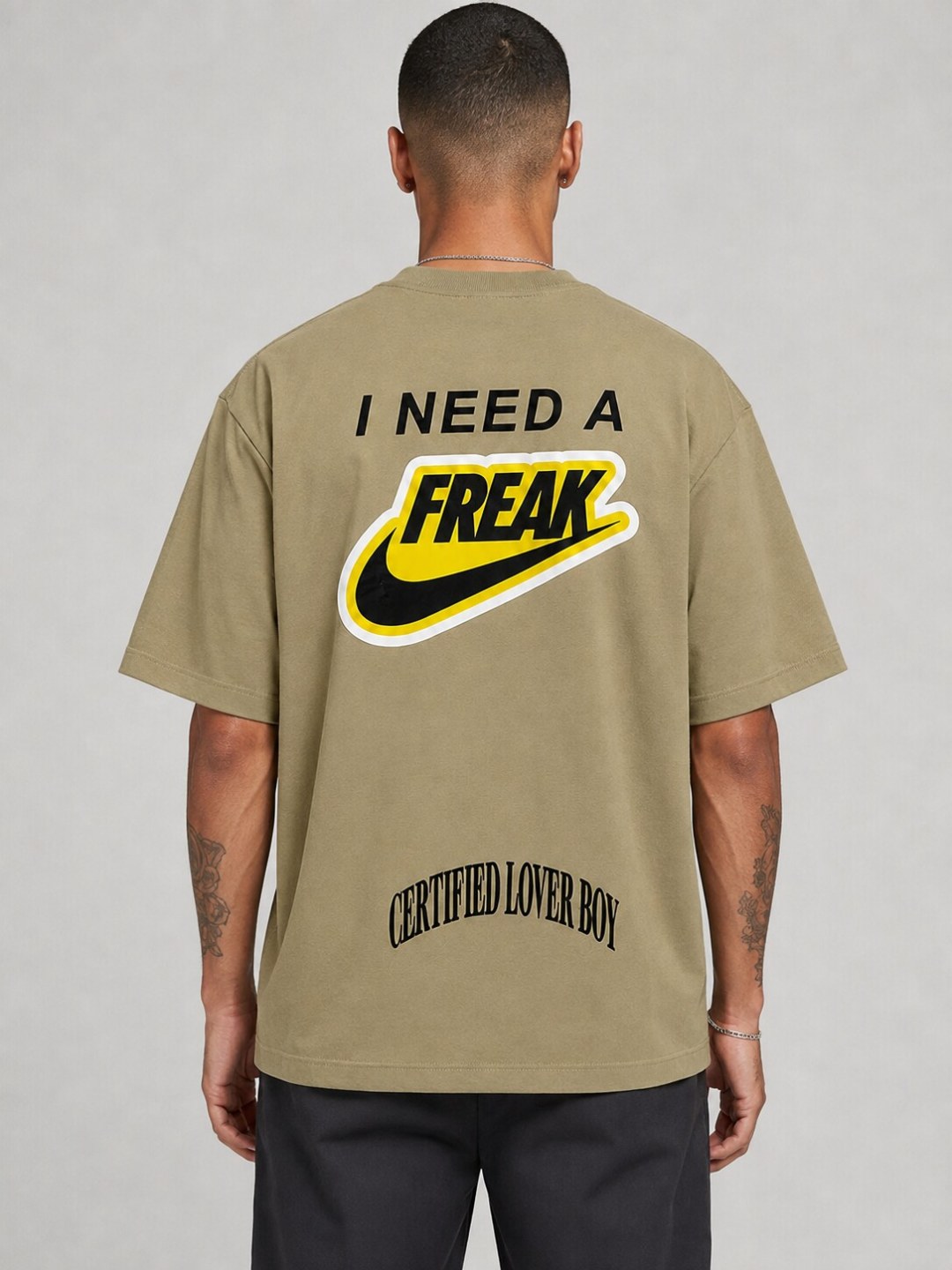 Camiseta Nike FREAK- Bege — foto 2