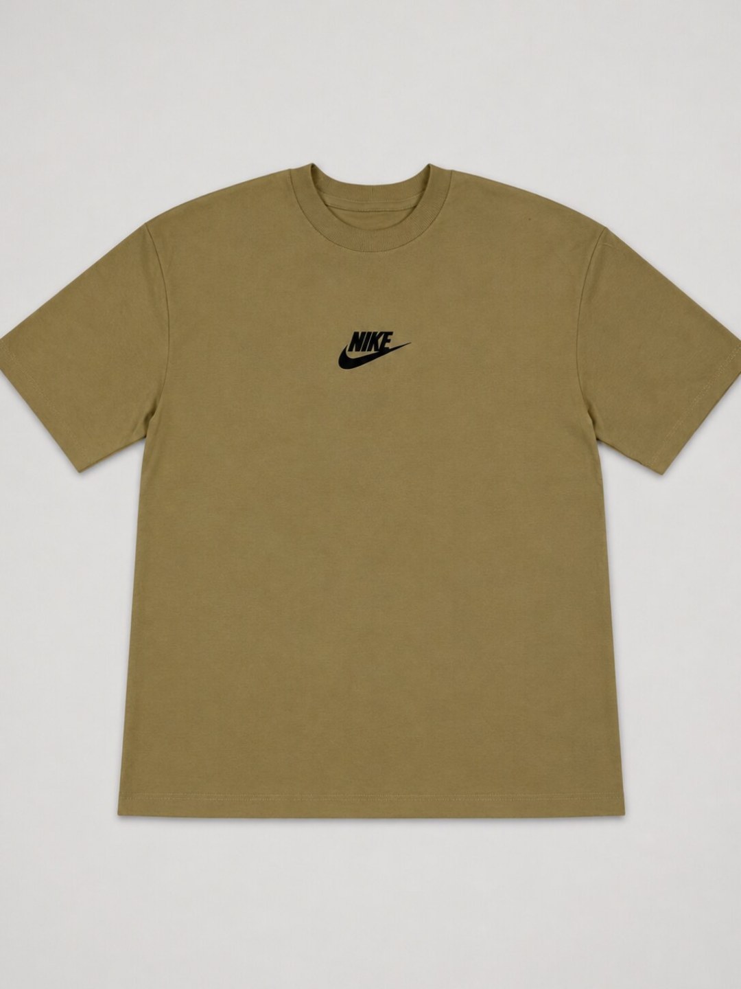 Camiseta Nike Oversized Street Box- Bege — foto 3