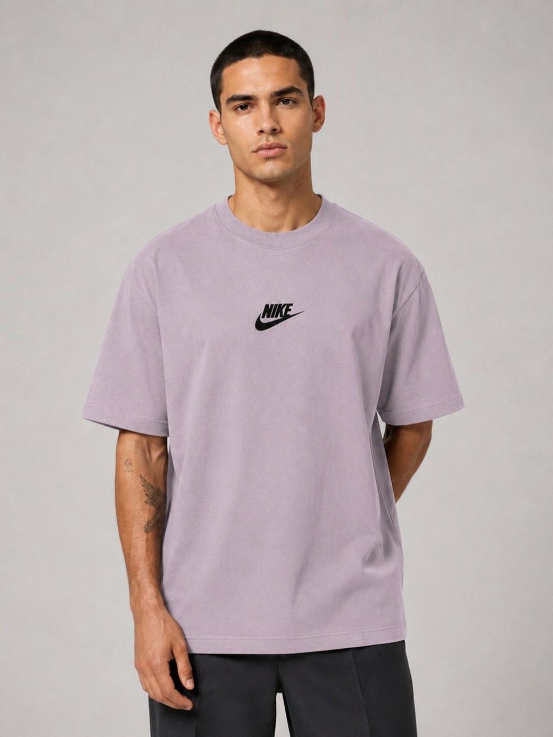 Camiseta Nike Oversized Street Box- Lilás  — foto 4