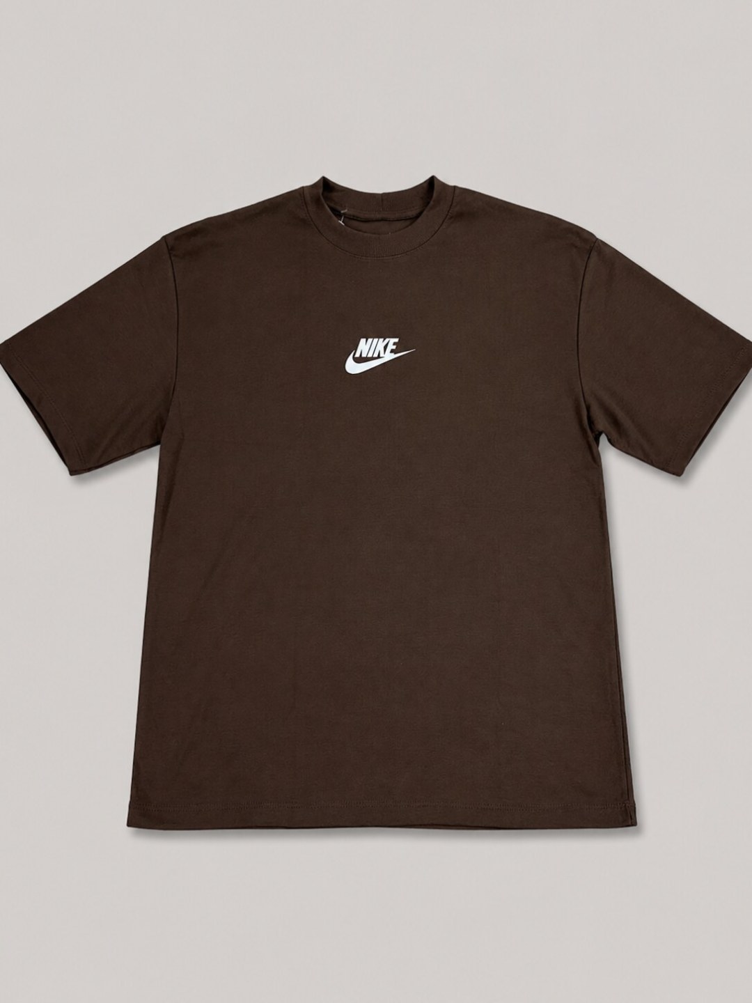 Camiseta Nike Oversized Street Box- Marrom — foto 3