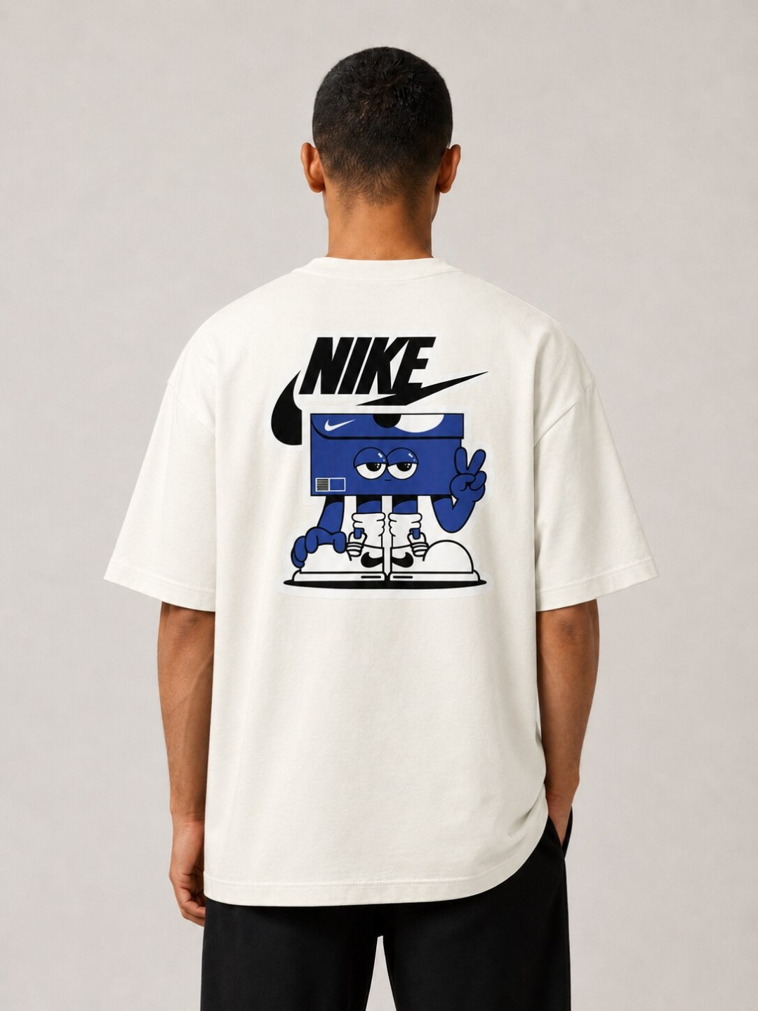 Camiseta Nike Oversized Street Box- Off — foto 2