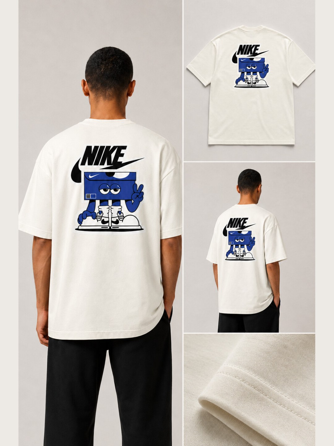 Camiseta Nike Oversized Street Box- Off — foto 5