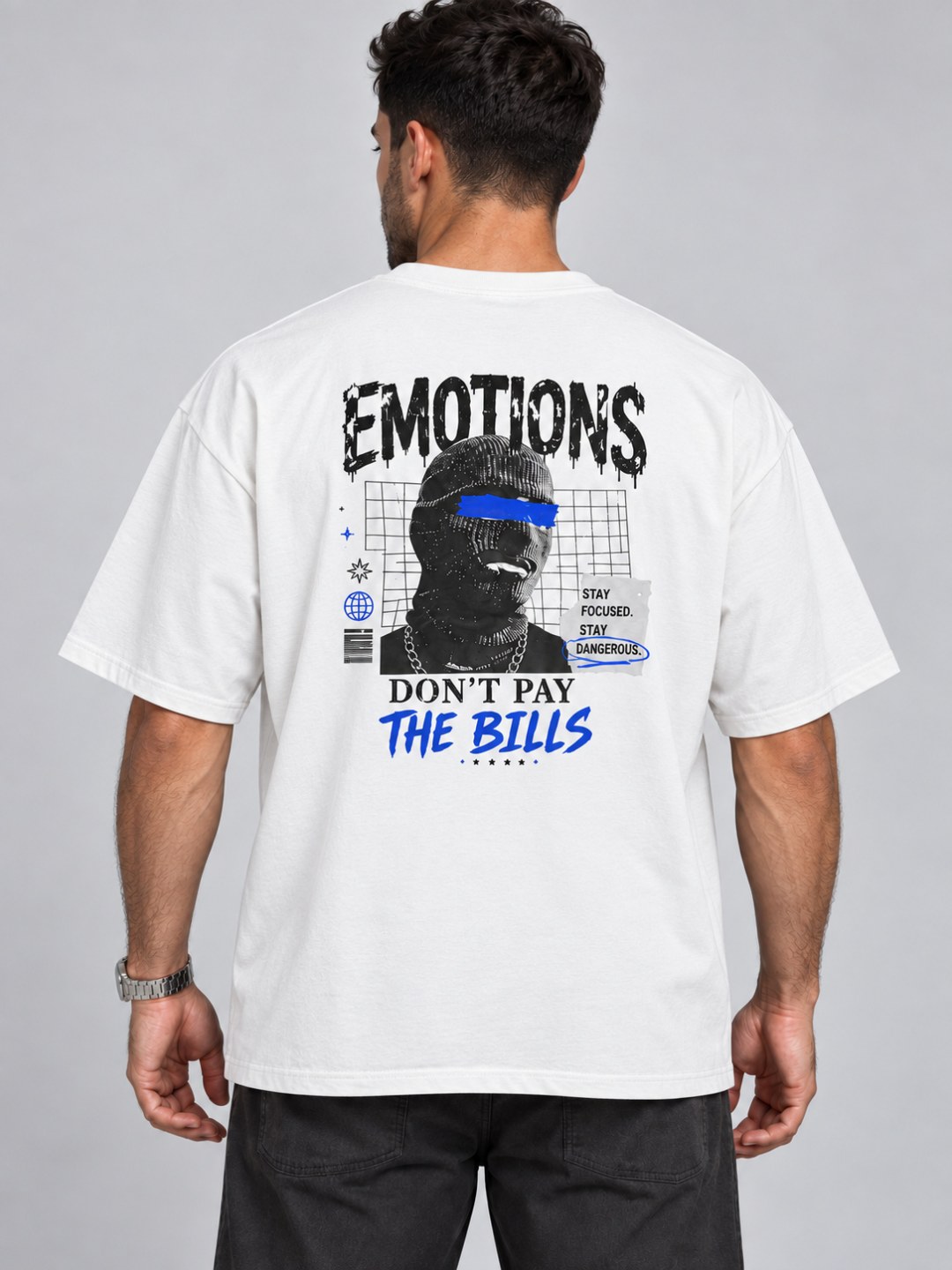Camiseta Oversized Emotions – The Bills — foto 2