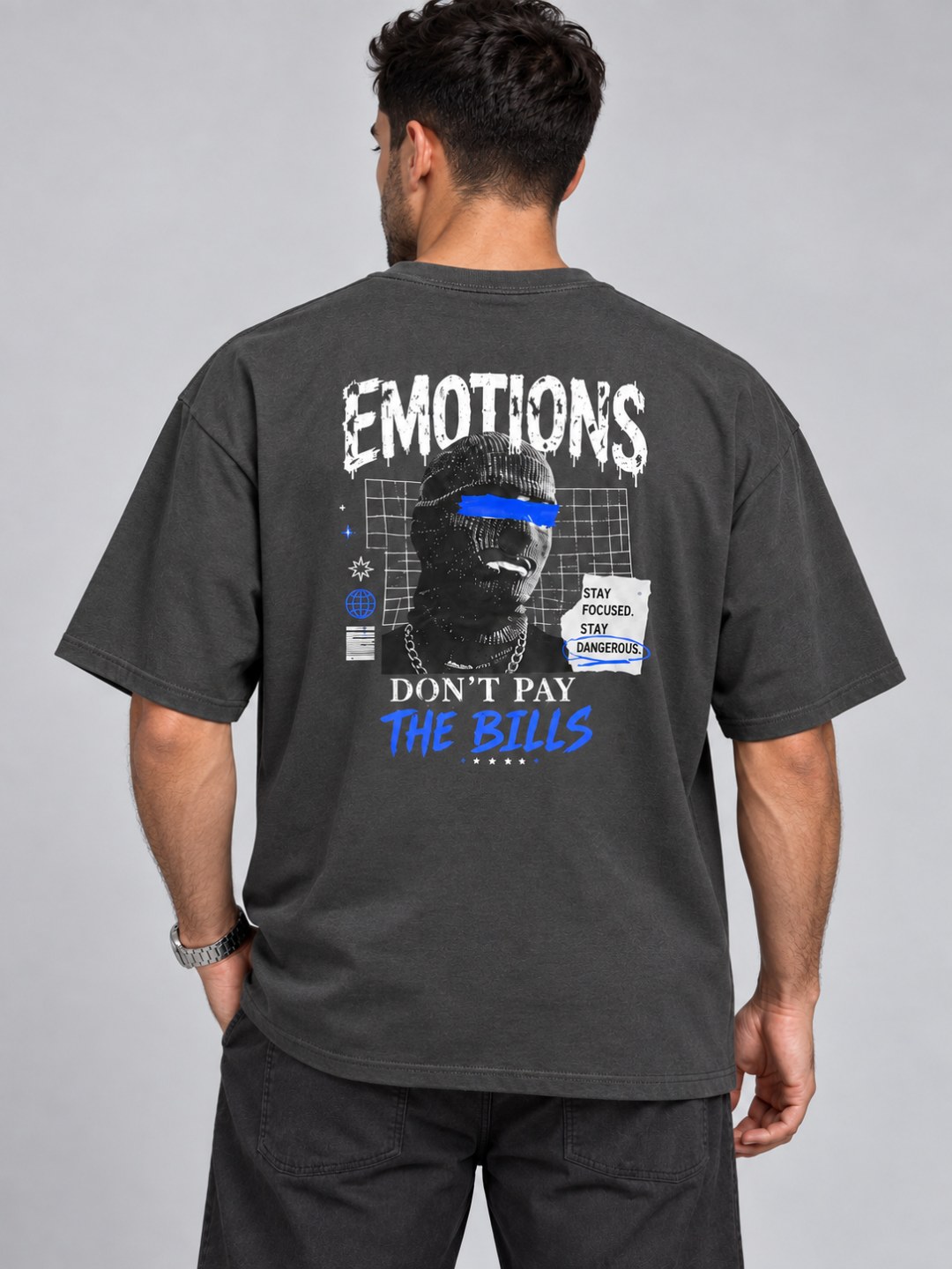 Camiseta Oversized Emotions – The Bills — foto 7