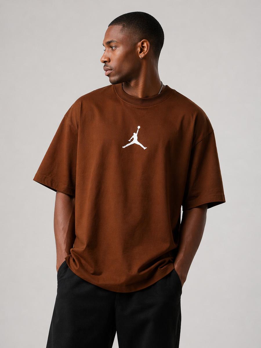 Camiseta oversized MJ marrom  — foto 4