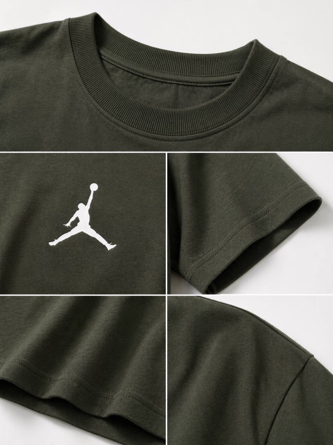 Camiseta oversized MJ verde  — foto 5