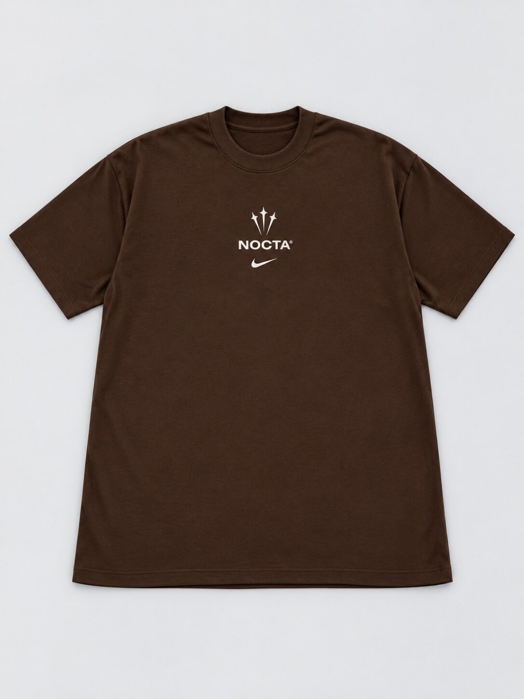 Camiseta Oversized Nike NOCTA- Marrom — foto 3