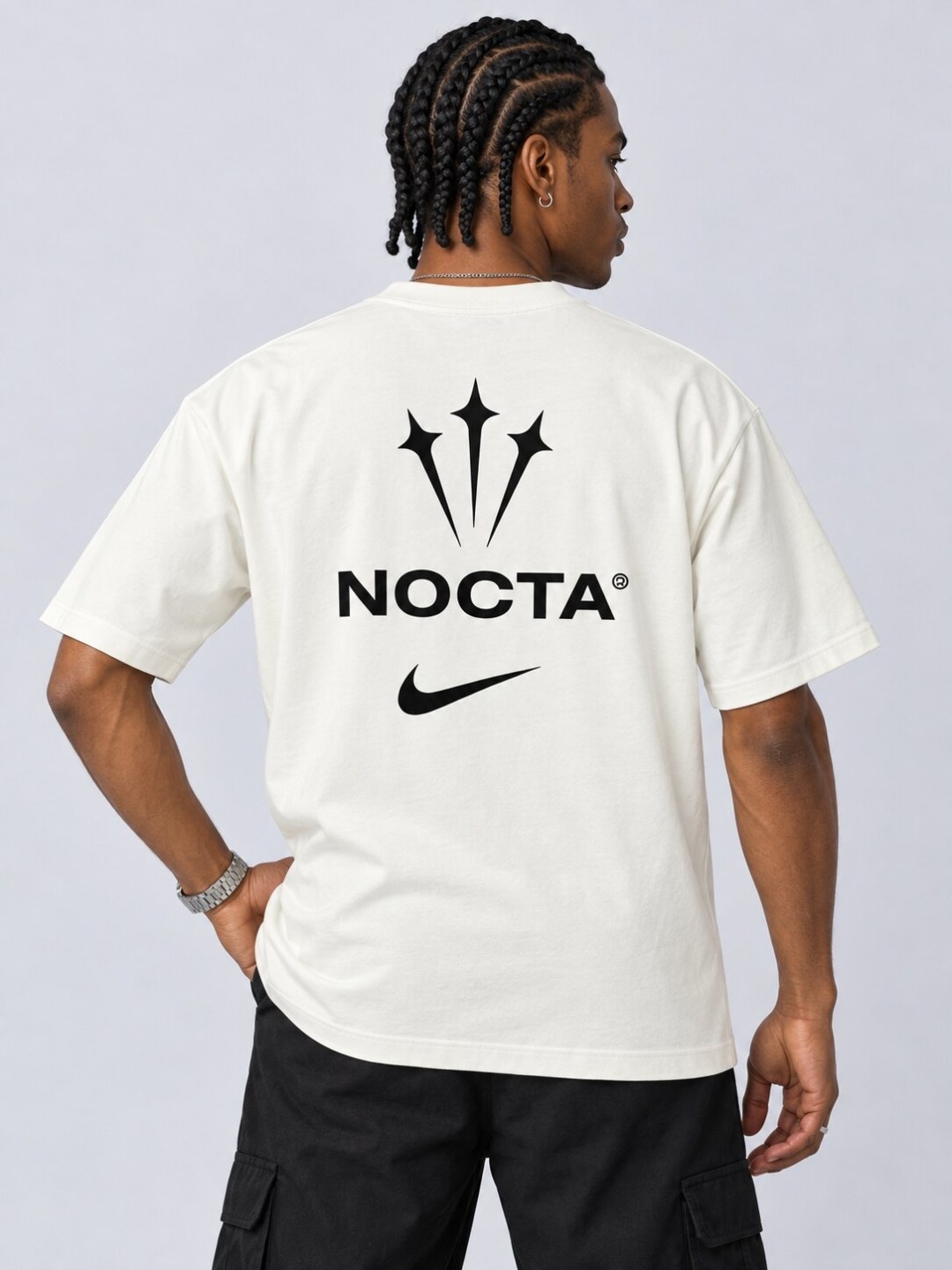 Camiseta Oversized Nike NOCTA- Off — foto 2