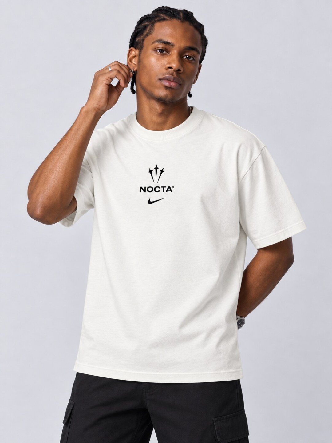 Camiseta Oversized Nike NOCTA- Off — foto 4