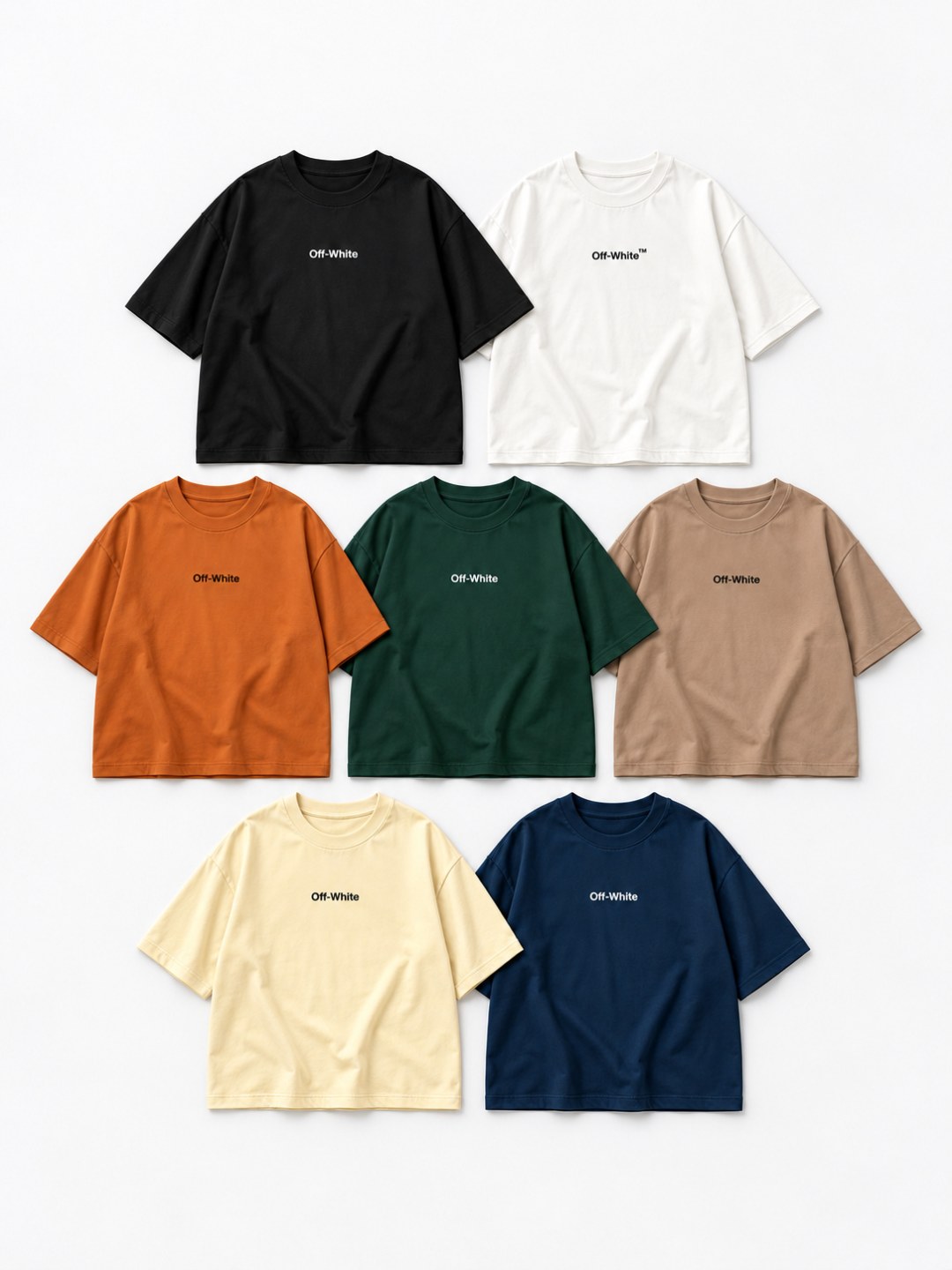 Camiseta Oversized Off-White Split — foto 8