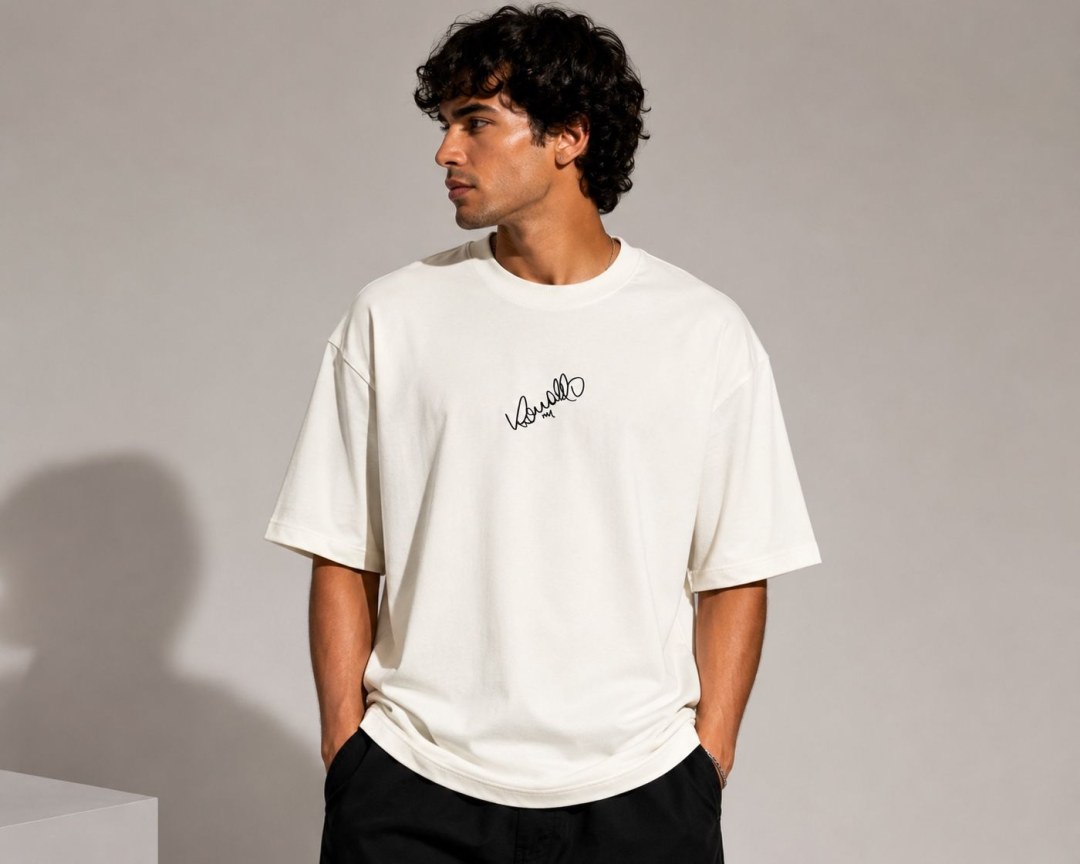 Camiseta oversized Ronaldo fenômeno off white  — foto 4