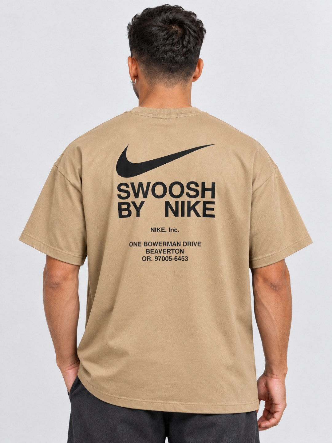 Camiseta Oversized Swoosh By Nike — foto 2
