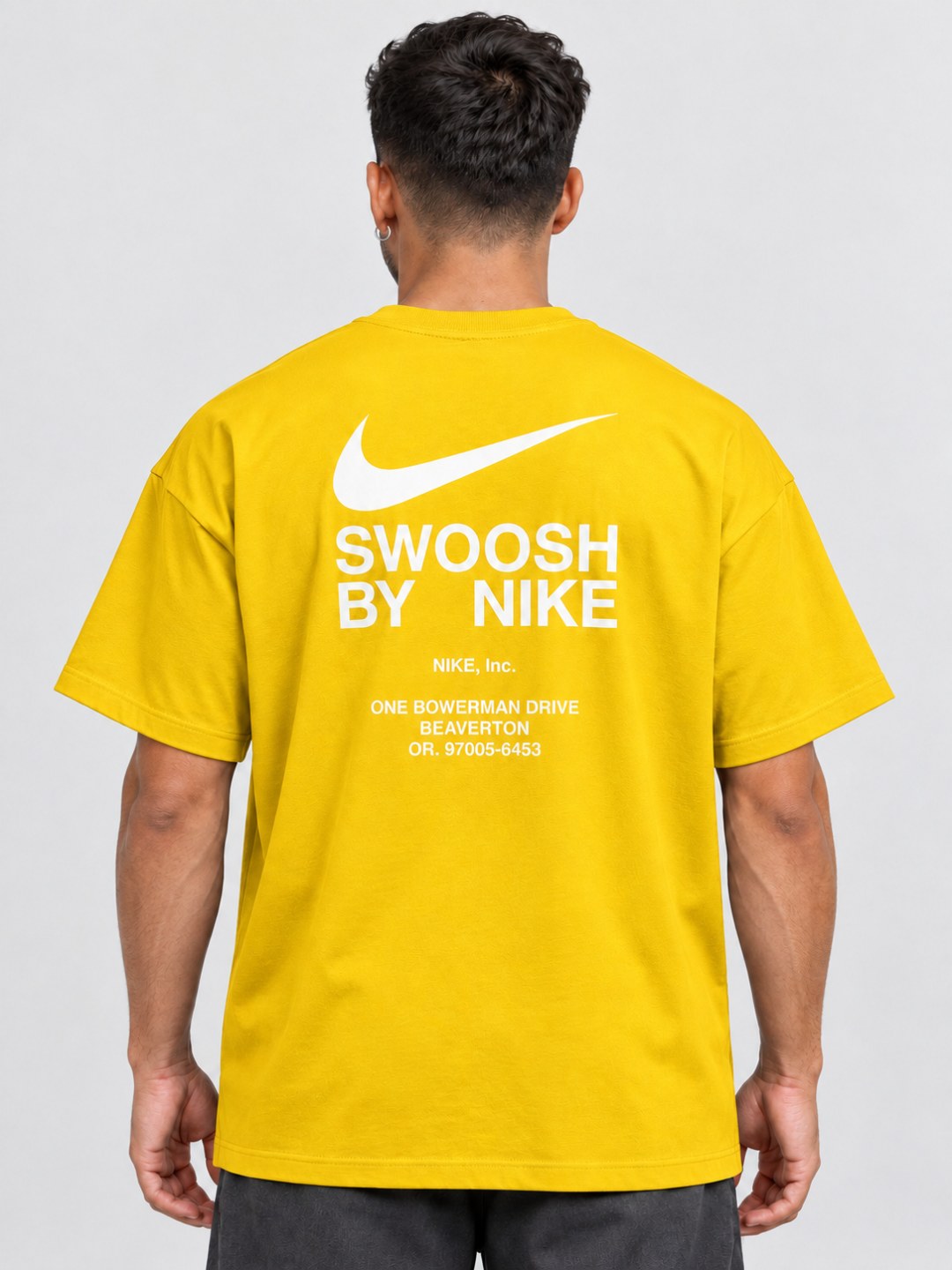 Camiseta Oversized Swoosh By Nike — foto 4