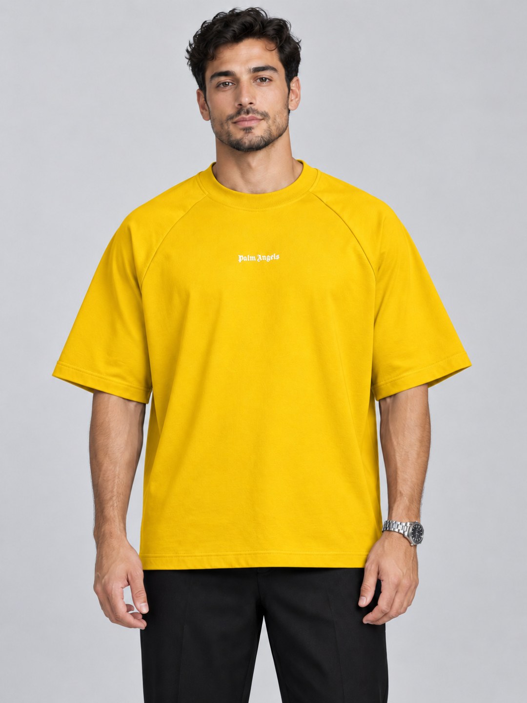 Camiseta Palm Angels Raglan  — foto 5