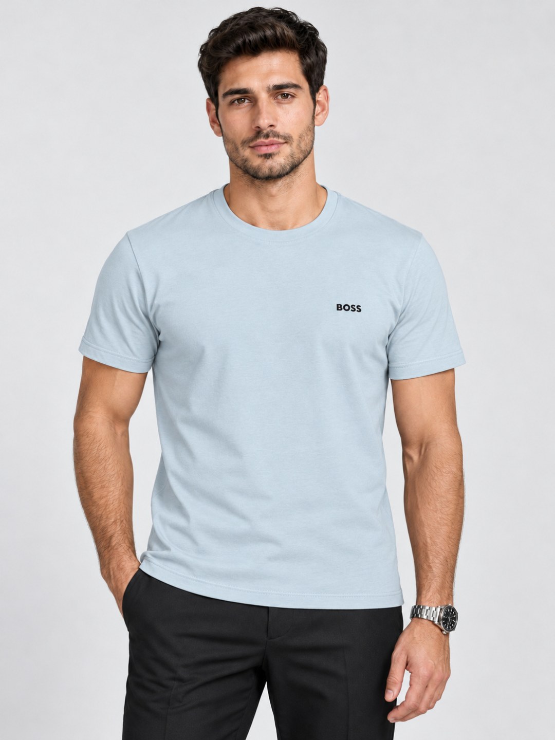 Camiseta Peruana Boss Slim Bordada — foto 4