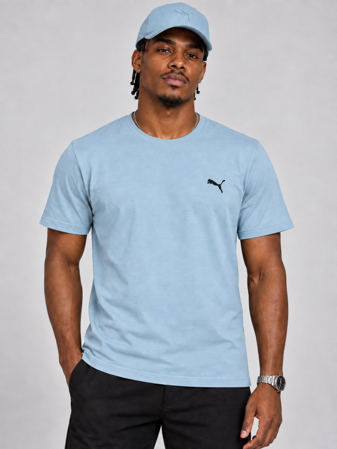 Camiseta Puma Essential- Caribe  — foto 2
