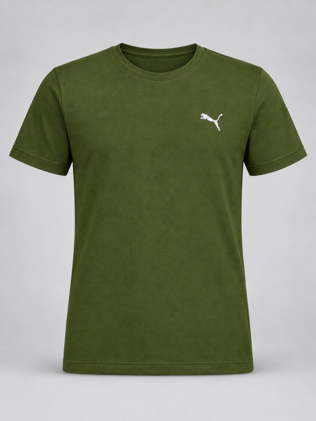Camiseta Puma Essential- Verde Militar