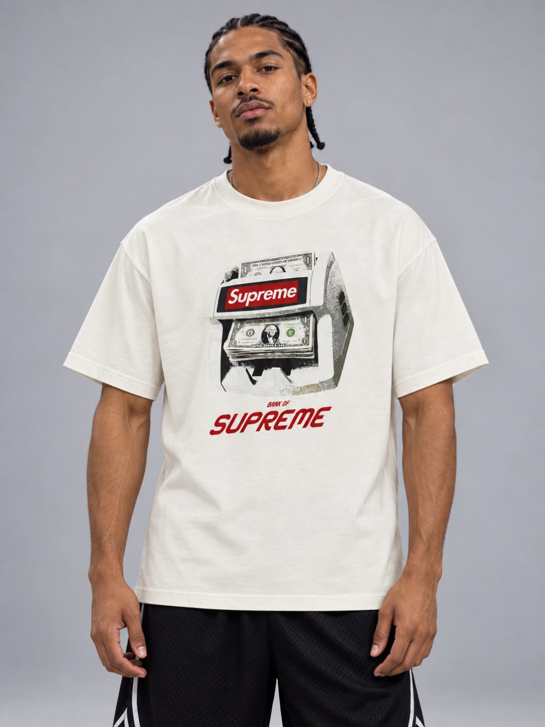Camiseta Supreme Bank- Off  — foto 2