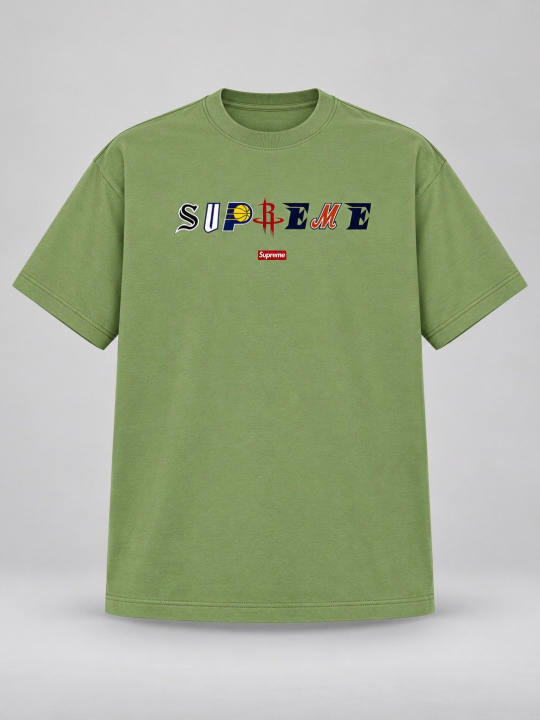 Camiseta Supreme Courtside- Verde 