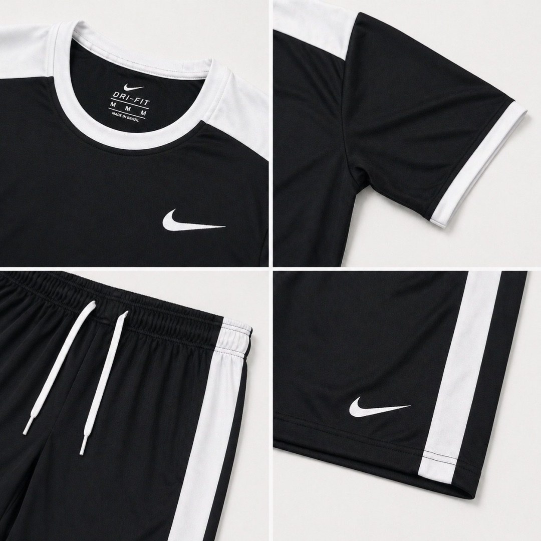 Conjunto Nike dri-fit preto  — foto 3