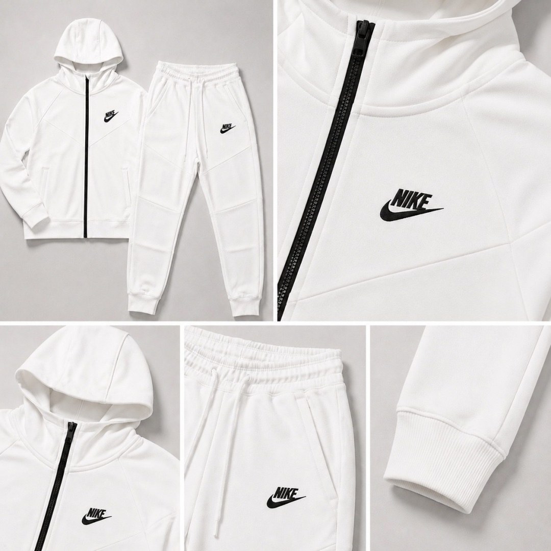 Conjunto Nike tech fleece off white  — foto 3