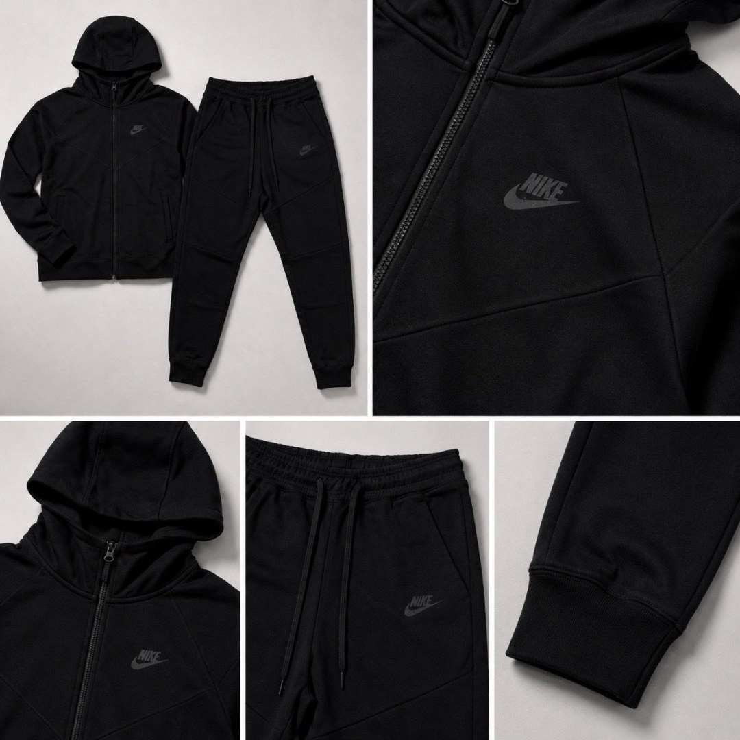 Conjunto Nike tech fleece preto — foto 3