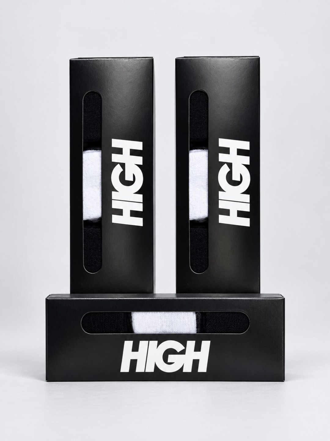 Kit 3 pares meia- High  — foto 3