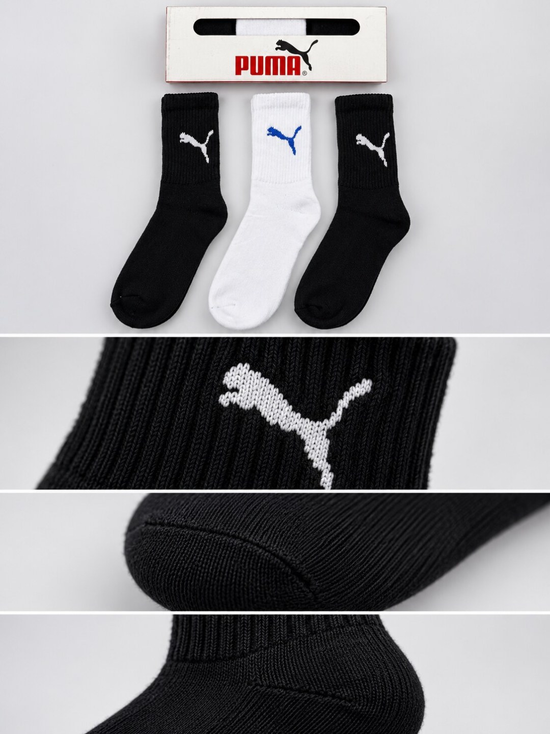 Kit 3 pares meia- Puma  — foto 2