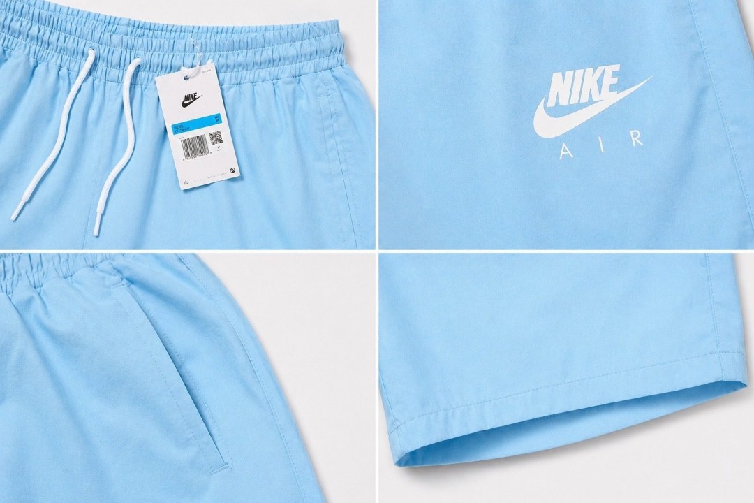 Short elastano Nike Air azul bebê  — foto 3
