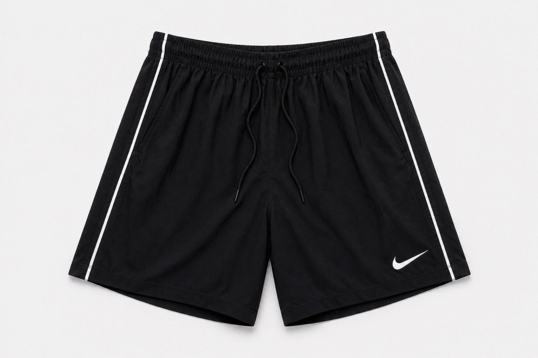 Short elastano Nike preto 