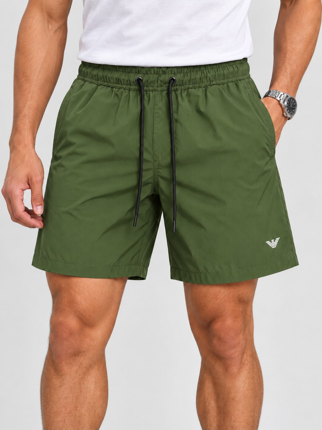 Short Emporio Armani Essential Forrado — foto 6