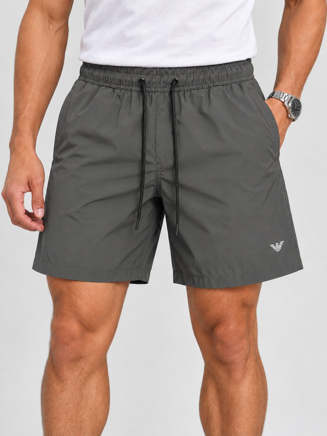 Short Emporio Armani Essential Forrado — foto 8