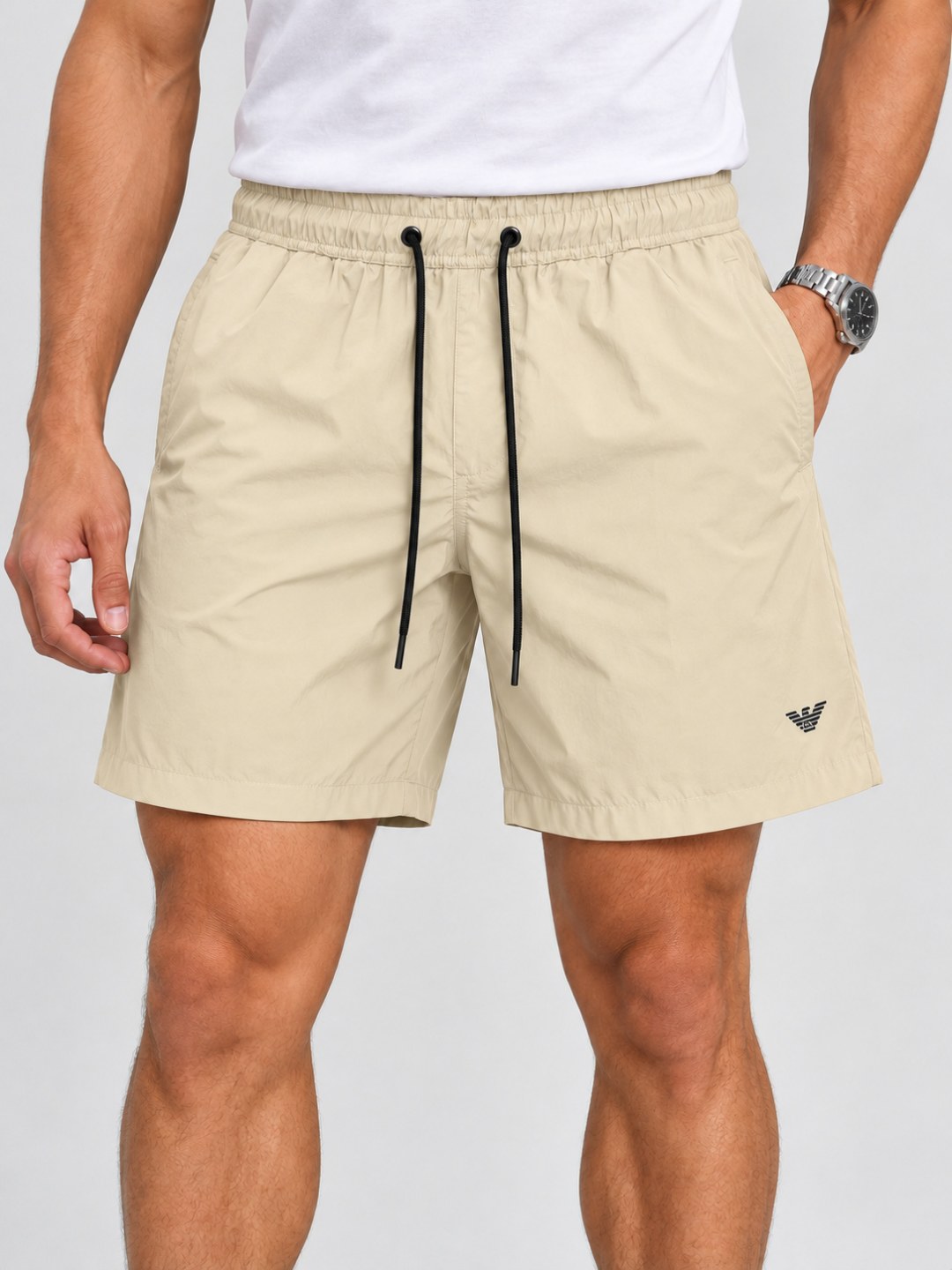 Short Emporio Armani Essential Forrado — foto 9