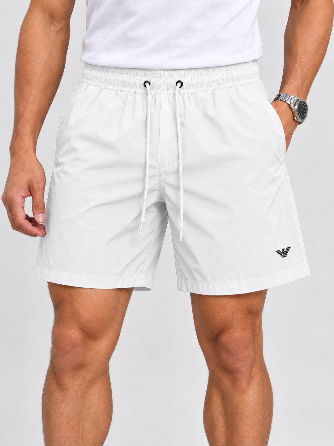 Short Emporio Armani Essential Forrado — foto 11