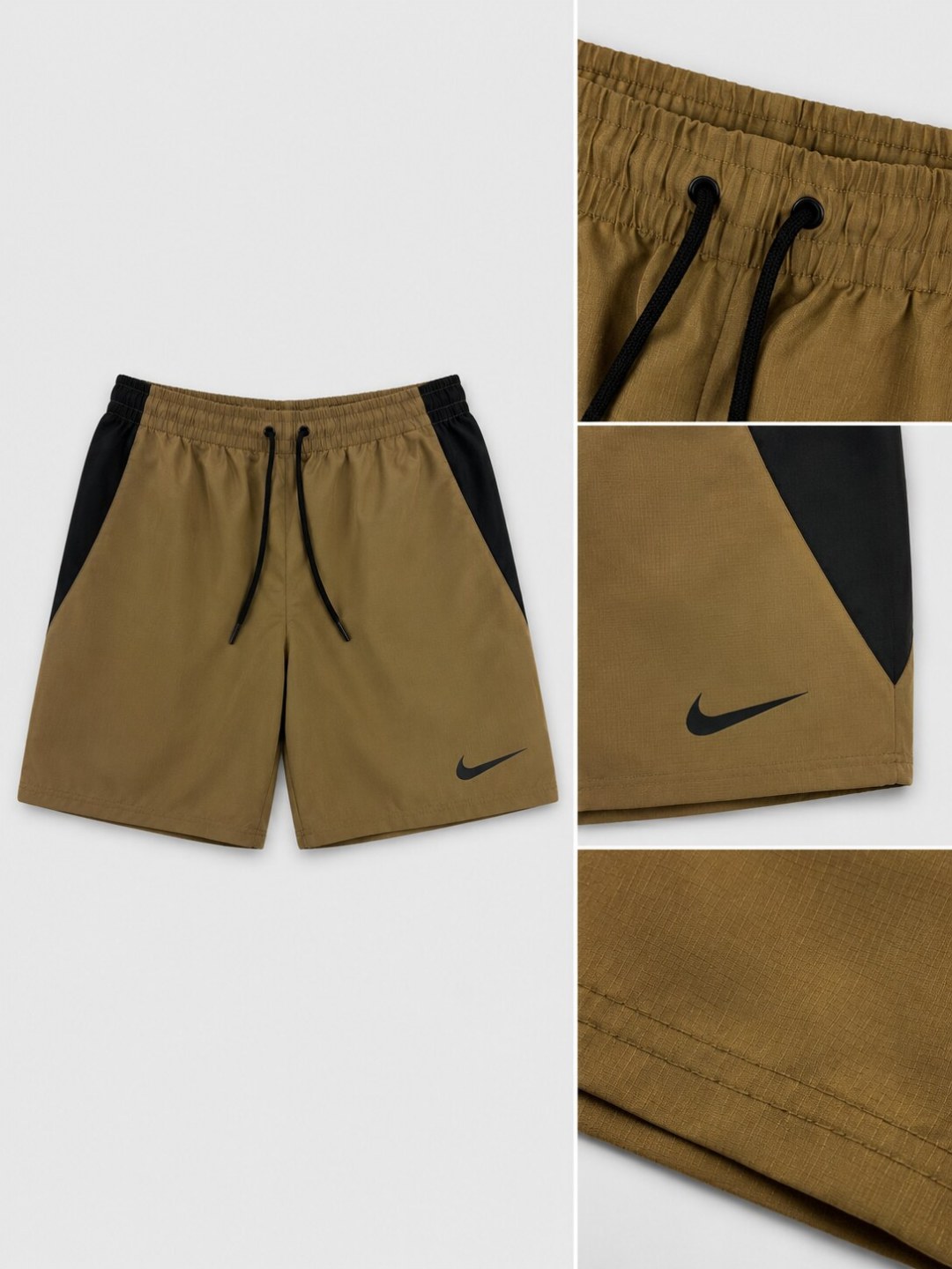 Short Táctel Stormline Impermeável- Caqui/Preto — foto 3