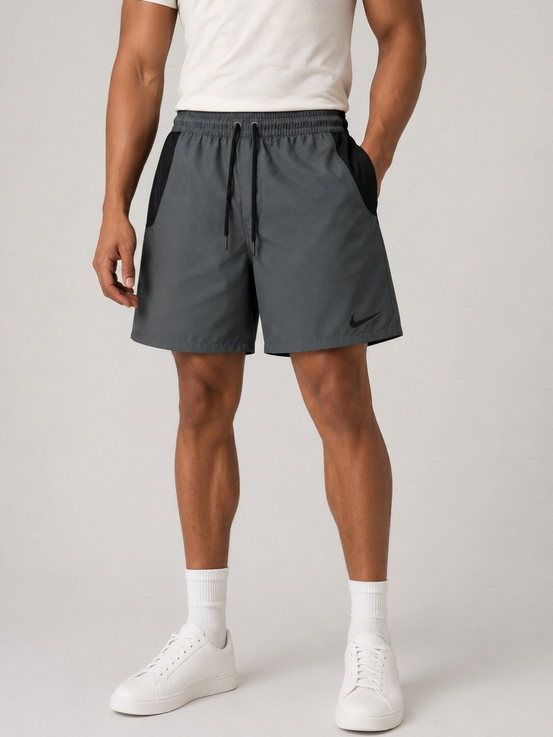 Short Táctel Stormline Impermeável- Chumbo/Preto — foto 2
